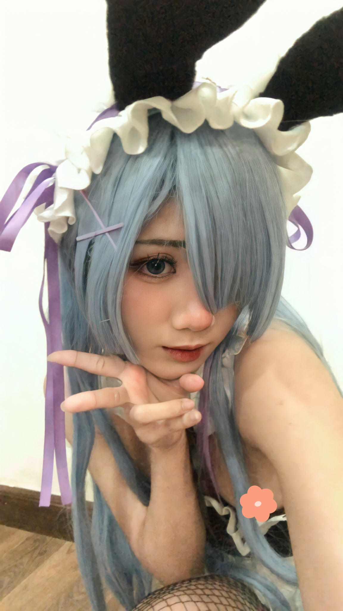 越南coser-PoppaChan NO.022 Rem Bunny Re-Zero[37P+12V／489MB]_第2集