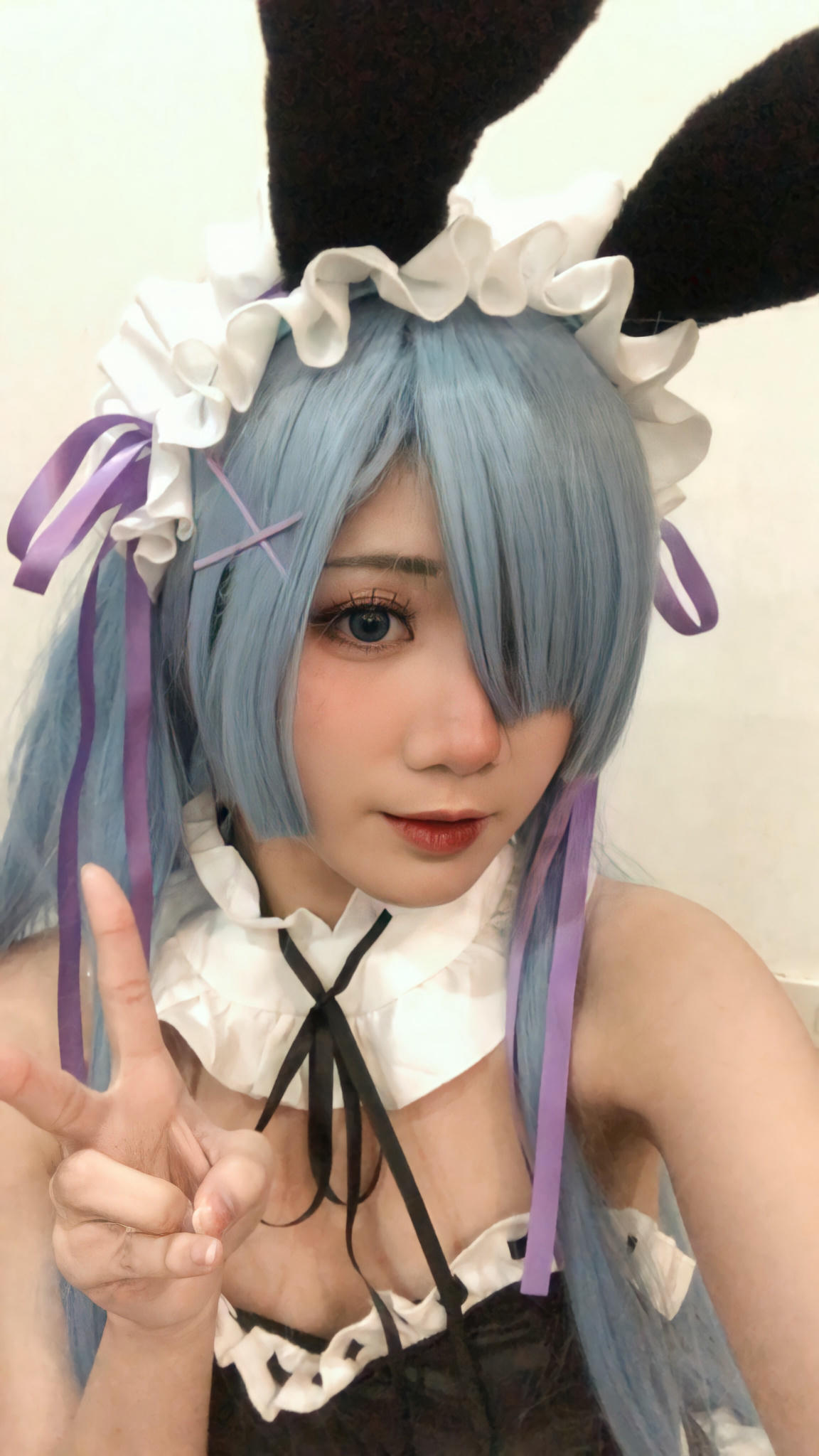 越南coser-PoppaChan NO.022 Rem Bunny Re-Zero[37P+12V／489MB]_第2集