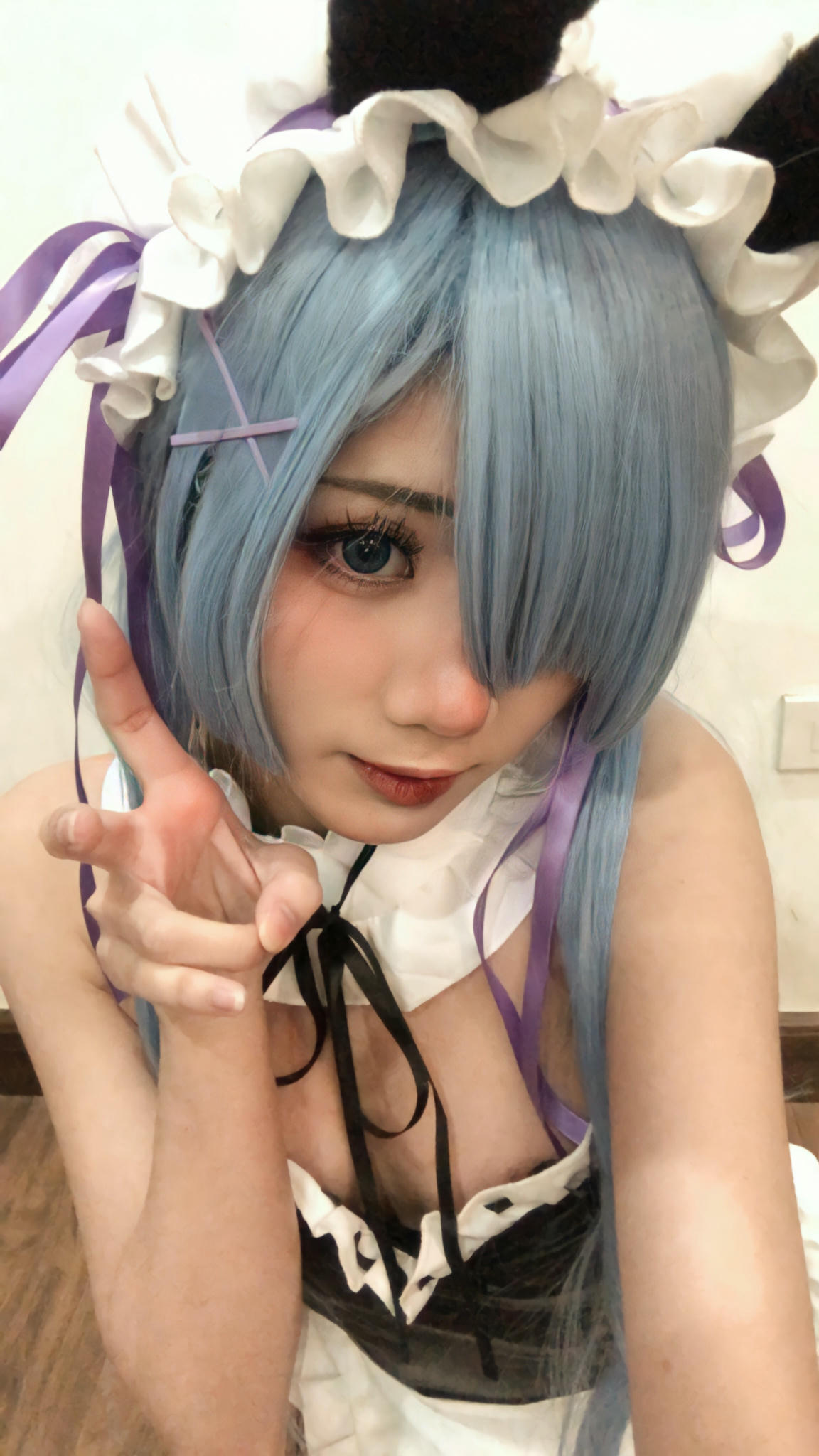 越南coser-PoppaChan NO.022 Rem Bunny Re-Zero[37P+12V／489MB]_第2集
