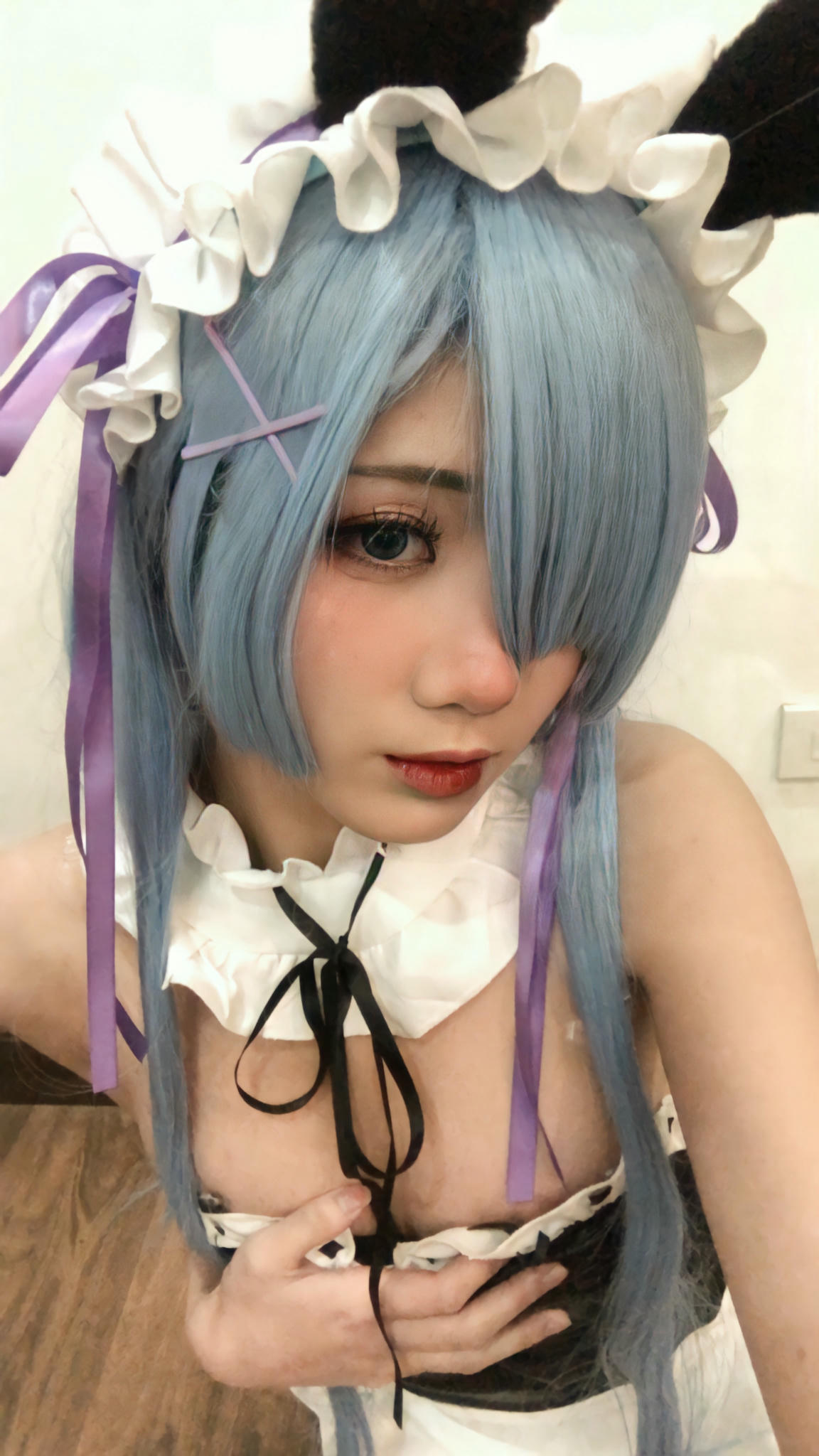 越南coser-PoppaChan NO.022 Rem Bunny Re-Zero[37P+12V／489MB]_第2集
