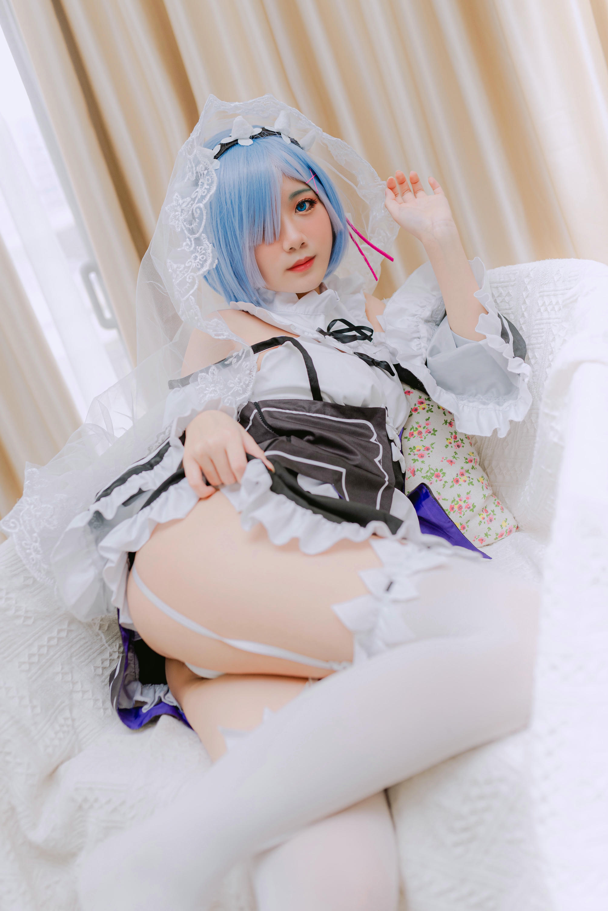 越南coser-PoppaChan NO.023 Rem maid-Re-Zero [20P／105MB]_第1集