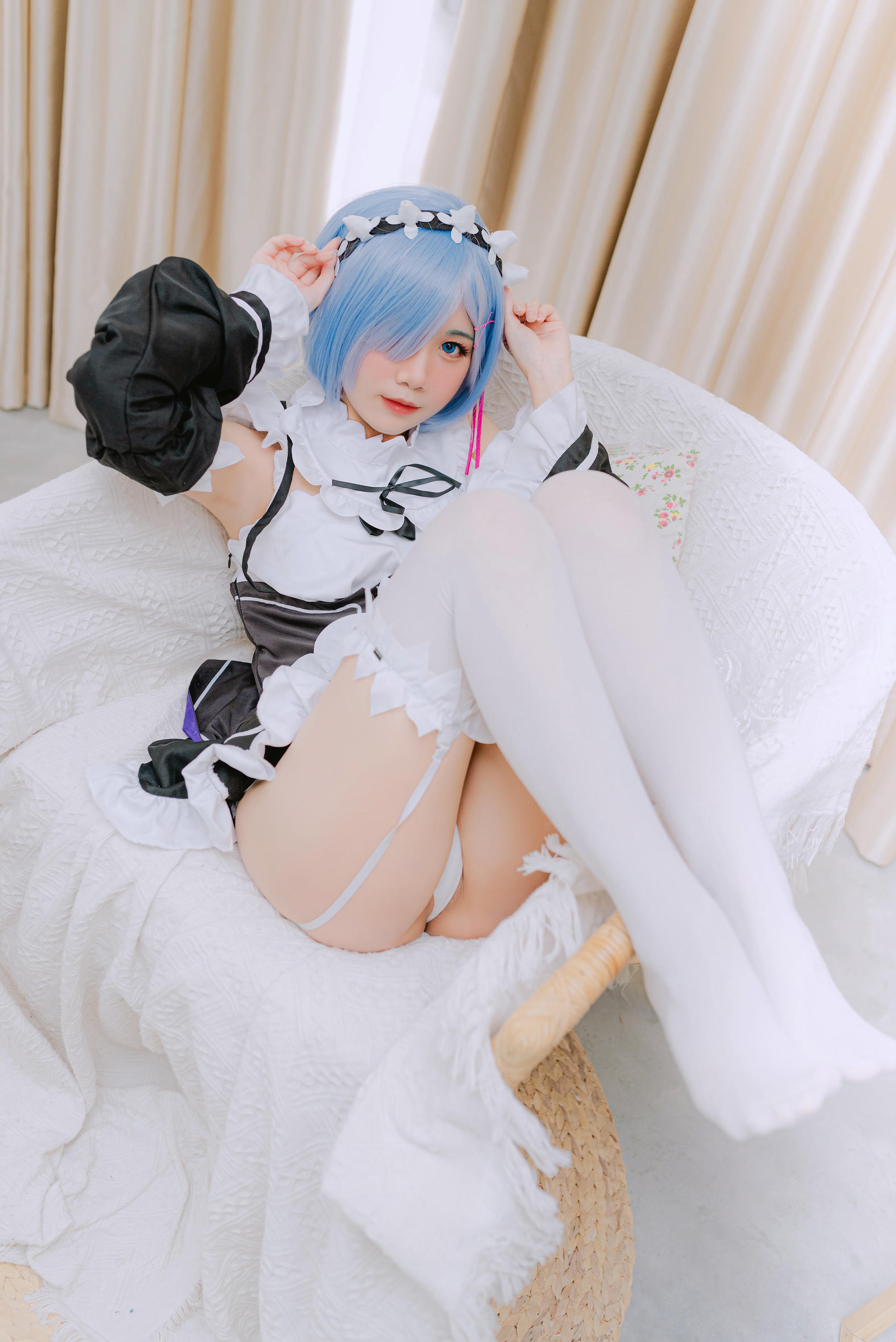 越南coser-PoppaChan NO.023 Rem maid-Re-Zero [20P／105MB]_第1集