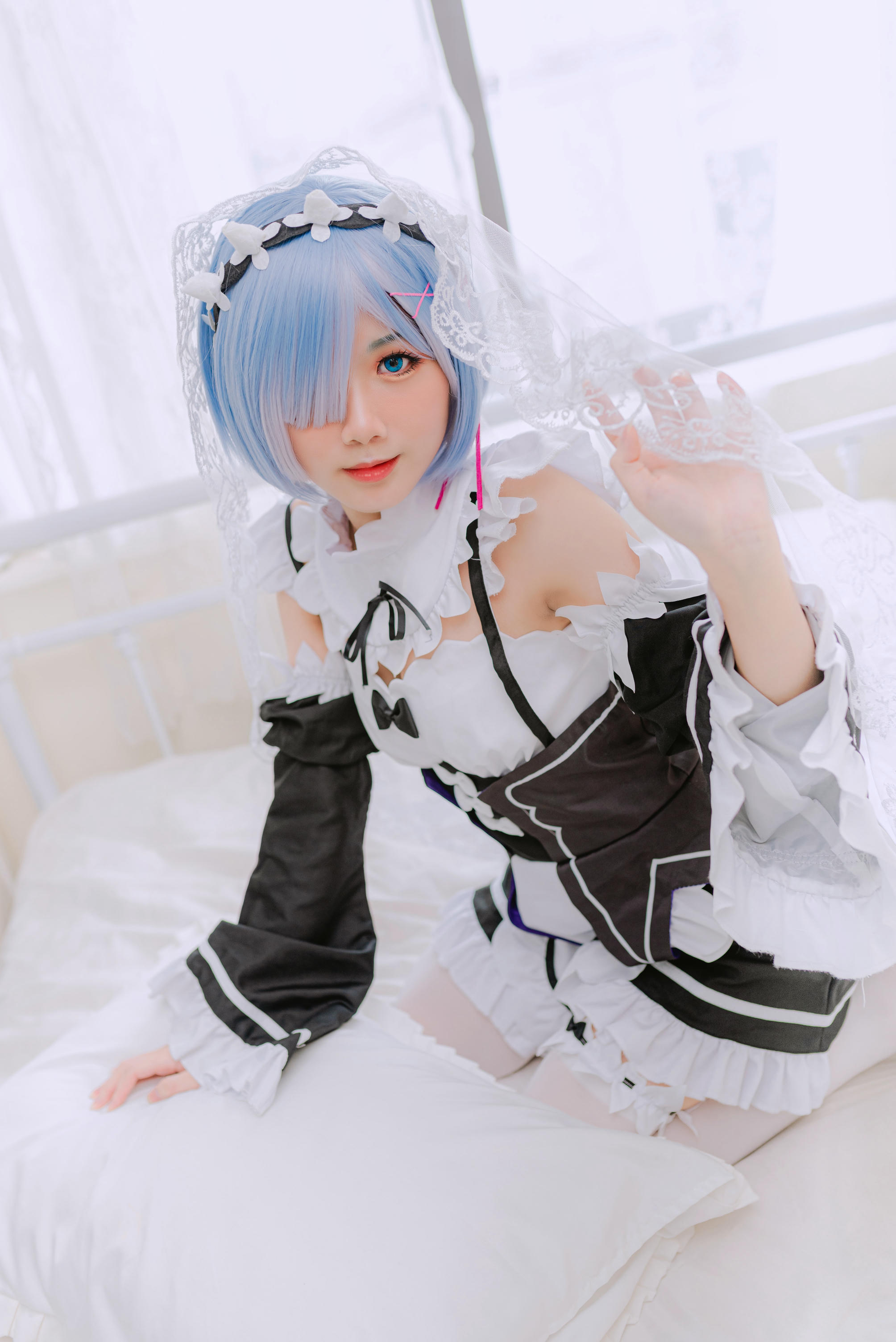 越南coser-PoppaChan NO.023 Rem maid-Re-Zero [20P／105MB]_第1集