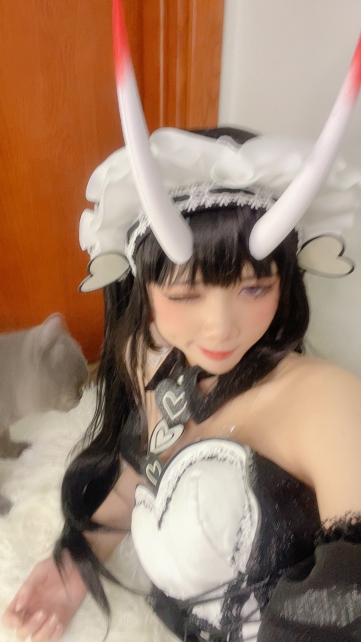 越南coser-PoppaChan NO.026 cosplay NOshiro Maid Azur Lane [127P11V 805MB]-Pic_第6集