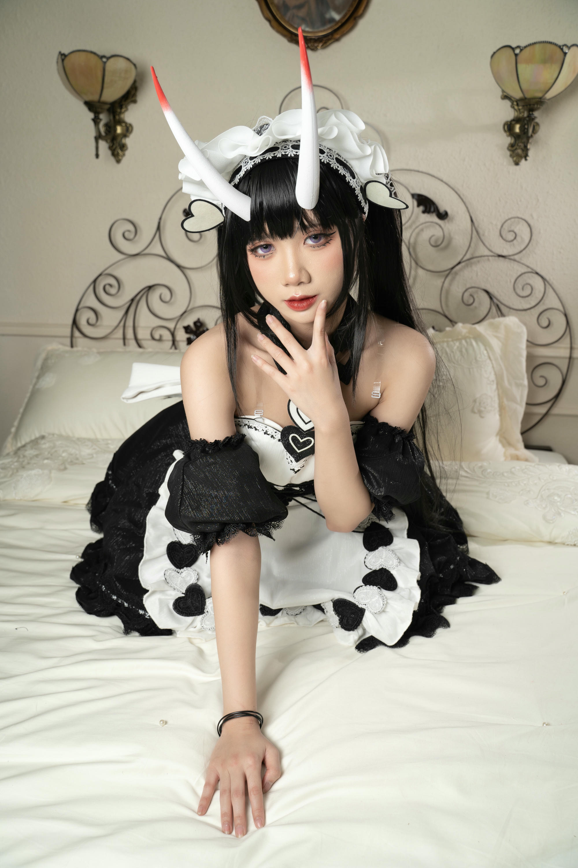 越南coser-PoppaChan NO.026 cosplay NOshiro Maid Azur Lane [127P11V 805MB]-Pic_第1集