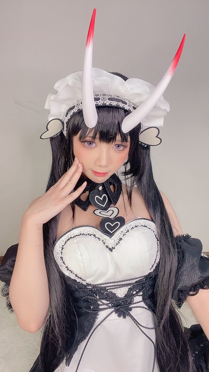 越南coser-PoppaChan NO.026 cosplay NOshiro Maid Azur Lane [127P11V 805MB]-Pic_第5集