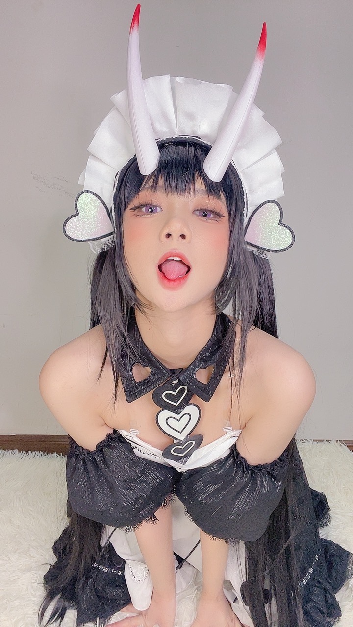 越南coser-PoppaChan NO.026 cosplay NOshiro Maid Azur Lane [127P11V 805MB]-Pic_第5集