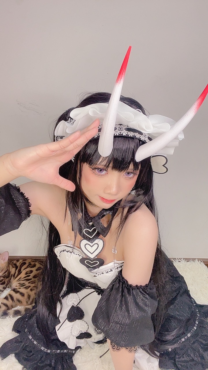 越南coser-PoppaChan NO.026 cosplay NOshiro Maid Azur Lane [127P11V 805MB]-Pic_第5集