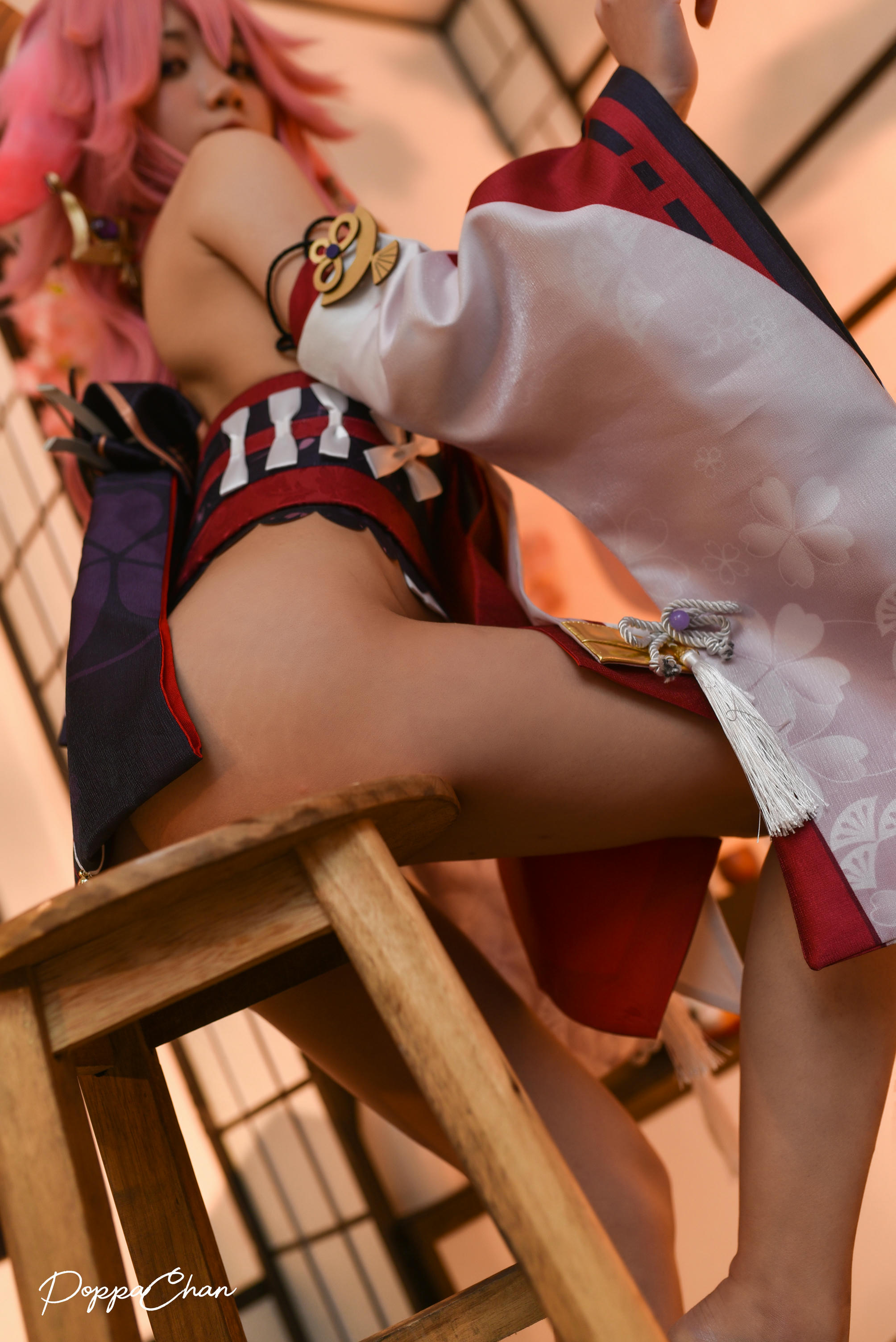 越南coser-PoppaChan NO.027 Yae Miko Genshin Impact [56P+15V／619MB]_第1集