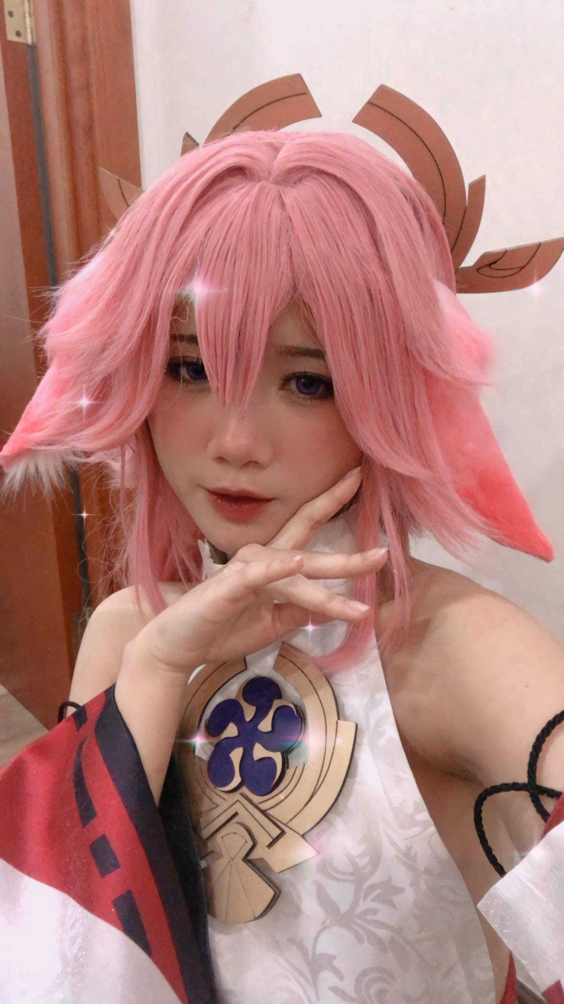 越南coser-PoppaChan NO.027 Yae Miko Genshin Impact [56P+15V／619MB]_第2集