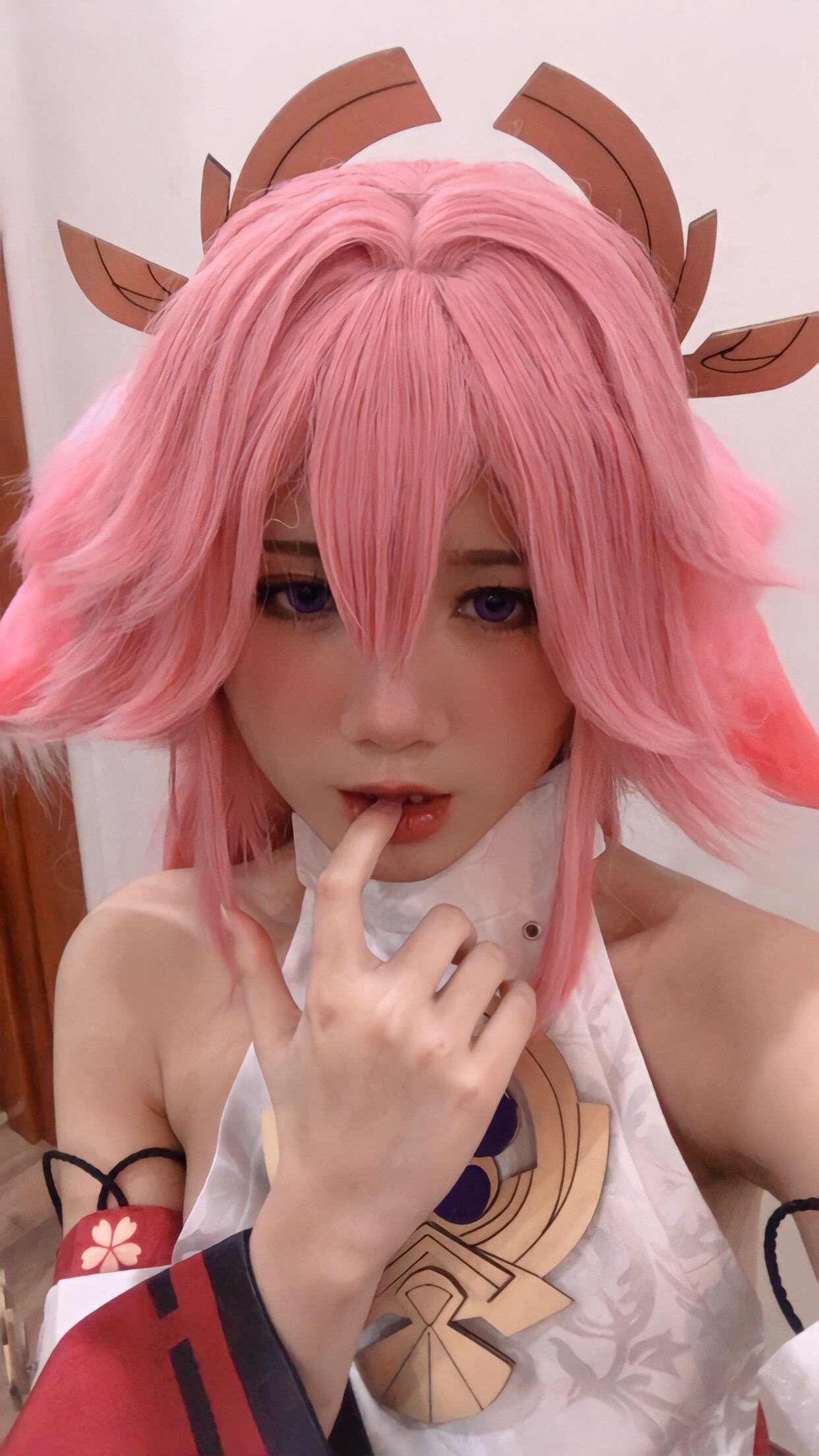 越南coser-PoppaChan NO.027 Yae Miko Genshin Impact [56P+15V／619MB]_第2集