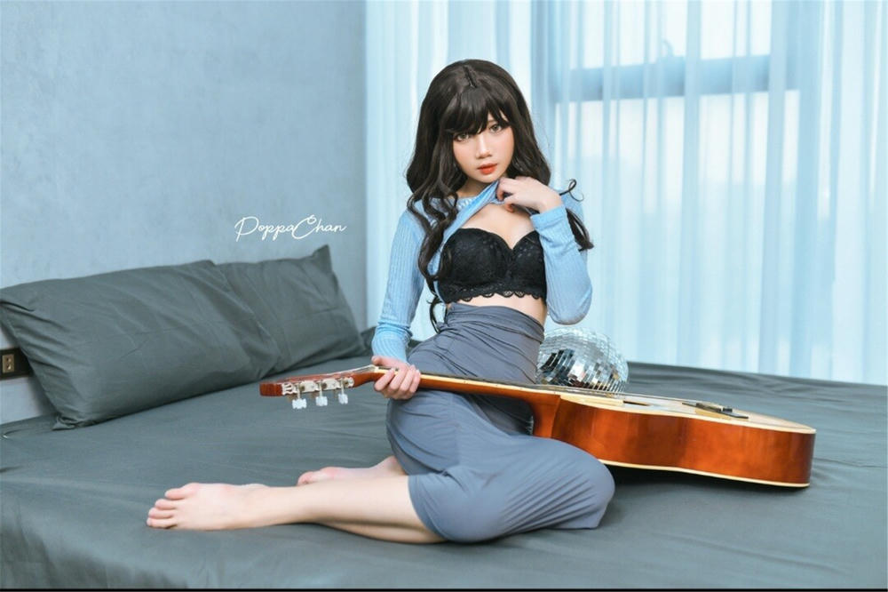 越南coser-PoppaChan NO.028 Guitar Sister[29P-6V-93M]_第1集