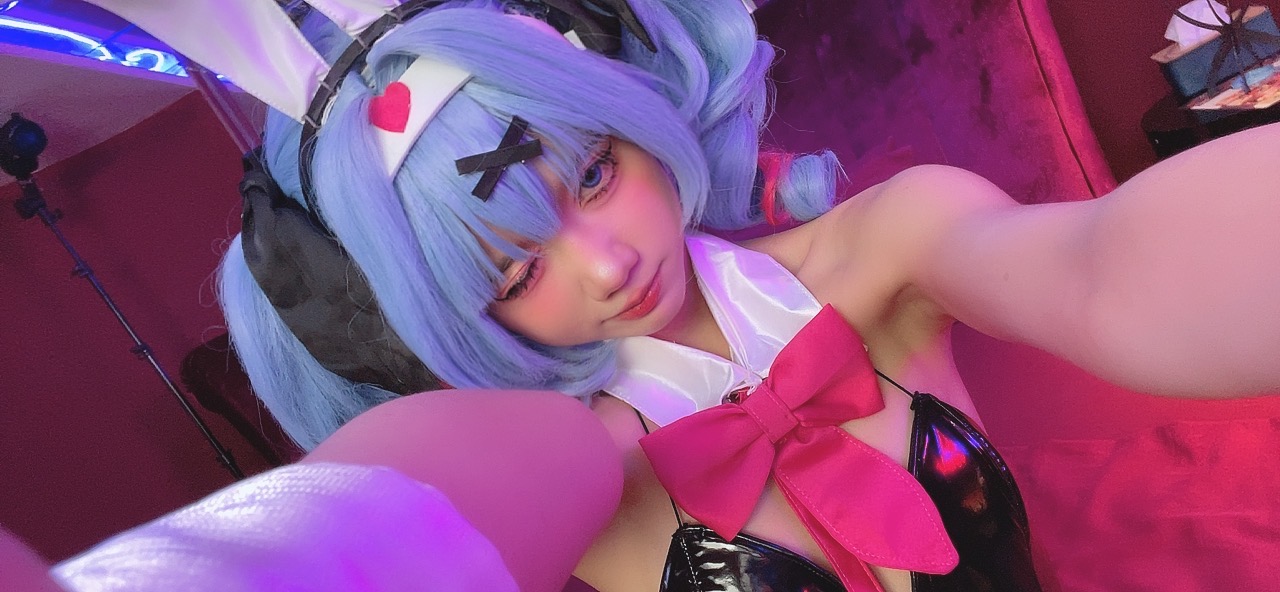 越南coser-PoppaChan NO.032 Miku Rabbit Hole [168P+18V 1.29GB]-Selfies_第2集