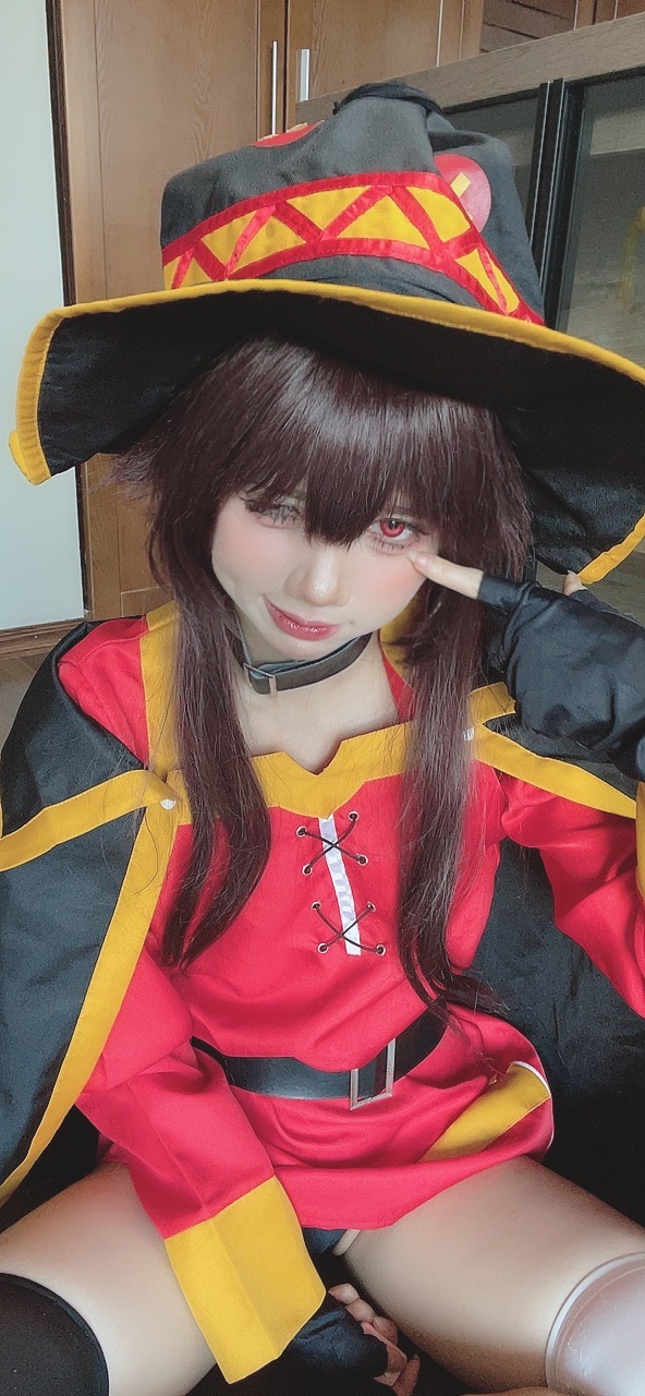 越南coser-PoppaChan NO.033 Konosuba Megumin [128P12V-1.01GB]-Selfies_第2集