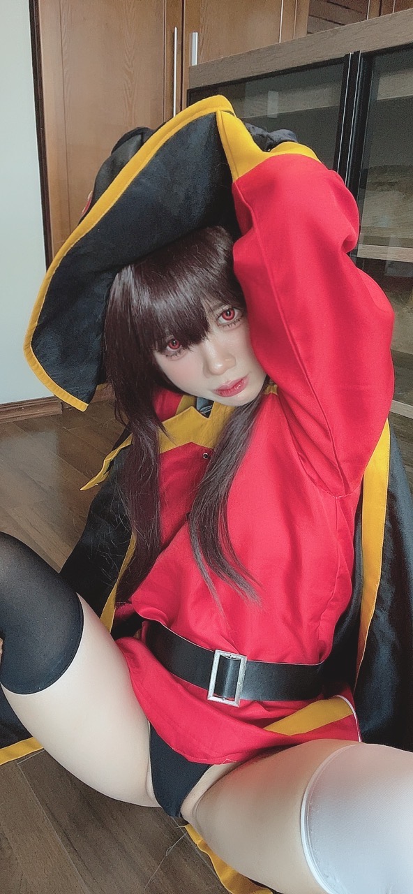 越南coser-PoppaChan NO.033 Konosuba Megumin [128P12V-1.01GB]-Selfies_第2集