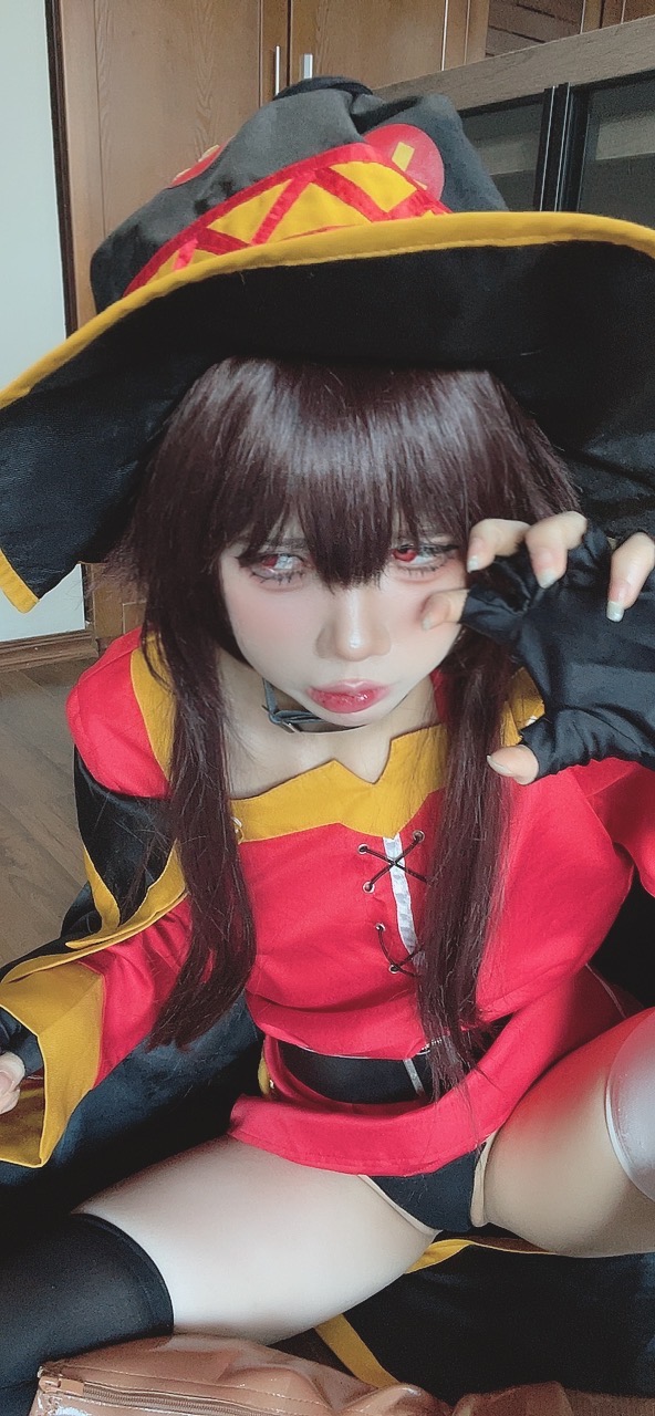 越南coser-PoppaChan NO.033 Konosuba Megumin [128P12V-1.01GB]-Selfies_第2集