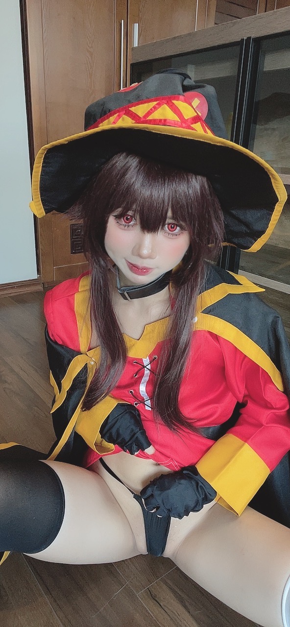 越南coser-PoppaChan NO.033 Konosuba Megumin [128P12V-1.01GB]-Selfies_第2集