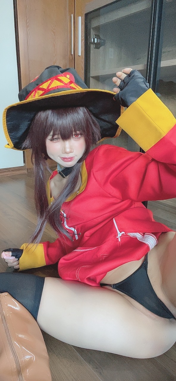 越南coser-PoppaChan NO.033 Konosuba Megumin [128P12V-1.01GB]-Selfies_第2集