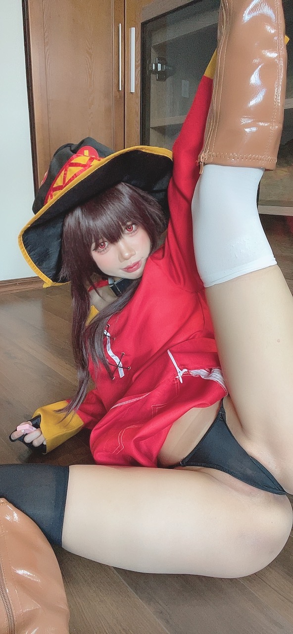 越南coser-PoppaChan NO.033 Konosuba Megumin [128P12V-1.01GB]-Selfies_第2集