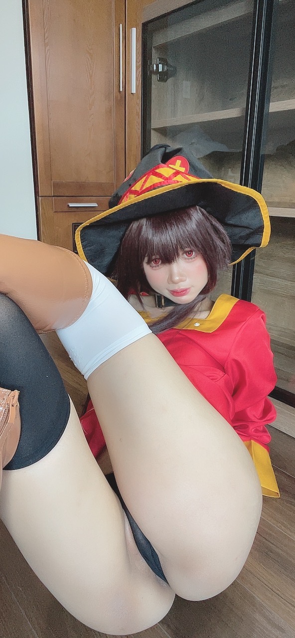 越南coser-PoppaChan NO.033 Konosuba Megumin [128P12V-1.01GB]-Selfies_第2集
