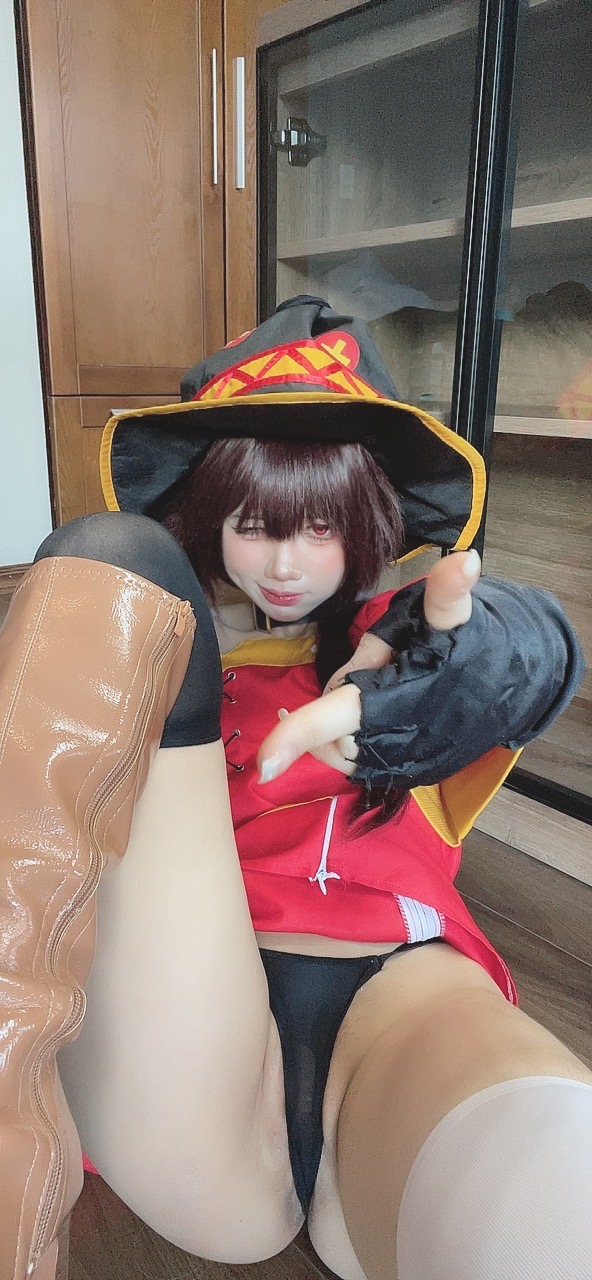 越南coser-PoppaChan NO.033 Konosuba Megumin [128P12V-1.01GB]-Selfies_第2集