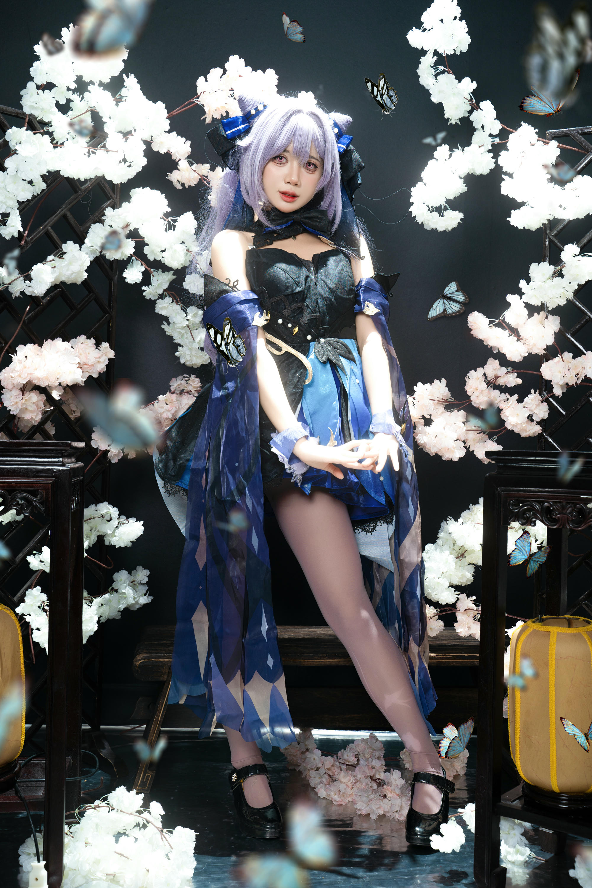 越南coser-PoppaChan NO.034 8月 Keqing [120P10V 1.08GB]_第1集