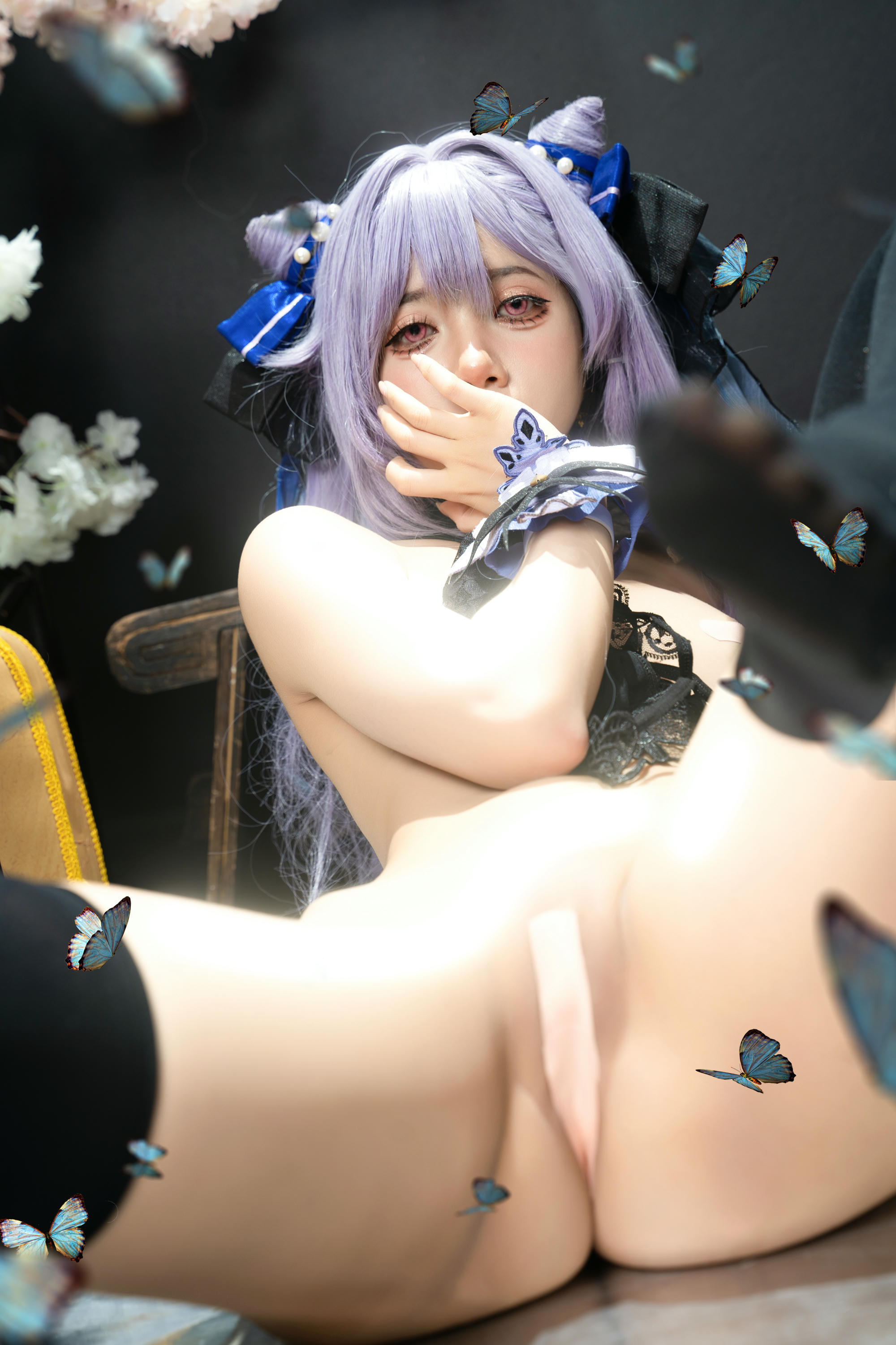 越南coser-PoppaChan NO.034 8月 Keqing [120P10V 1.08GB]_第2集