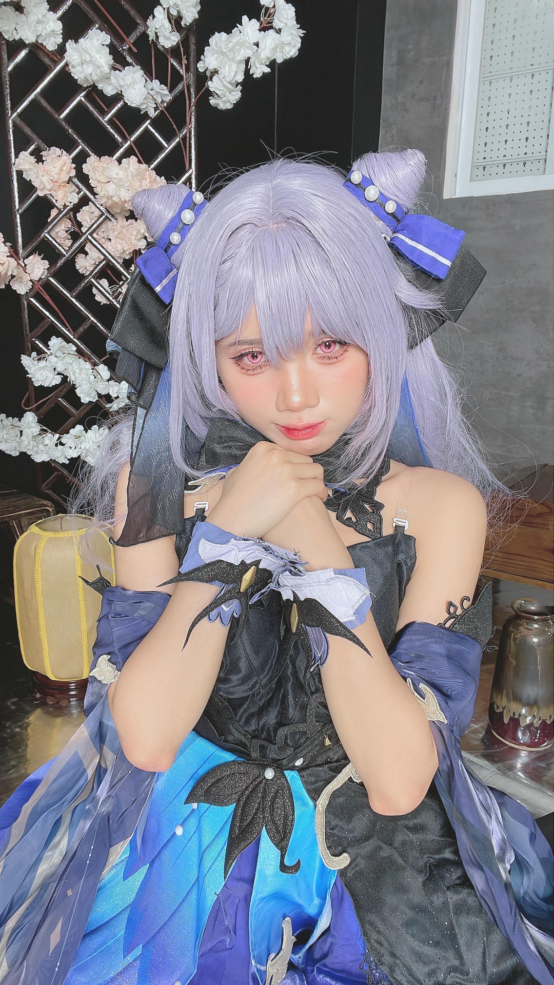 越南coser-PoppaChan NO.034 8月 Keqing [120P10V 1.08GB]-Selfies_第1集