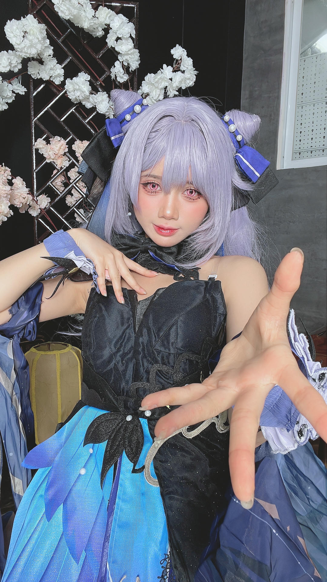 越南coser-PoppaChan NO.034 8月 Keqing [120P10V 1.08GB]-Selfies_第1集