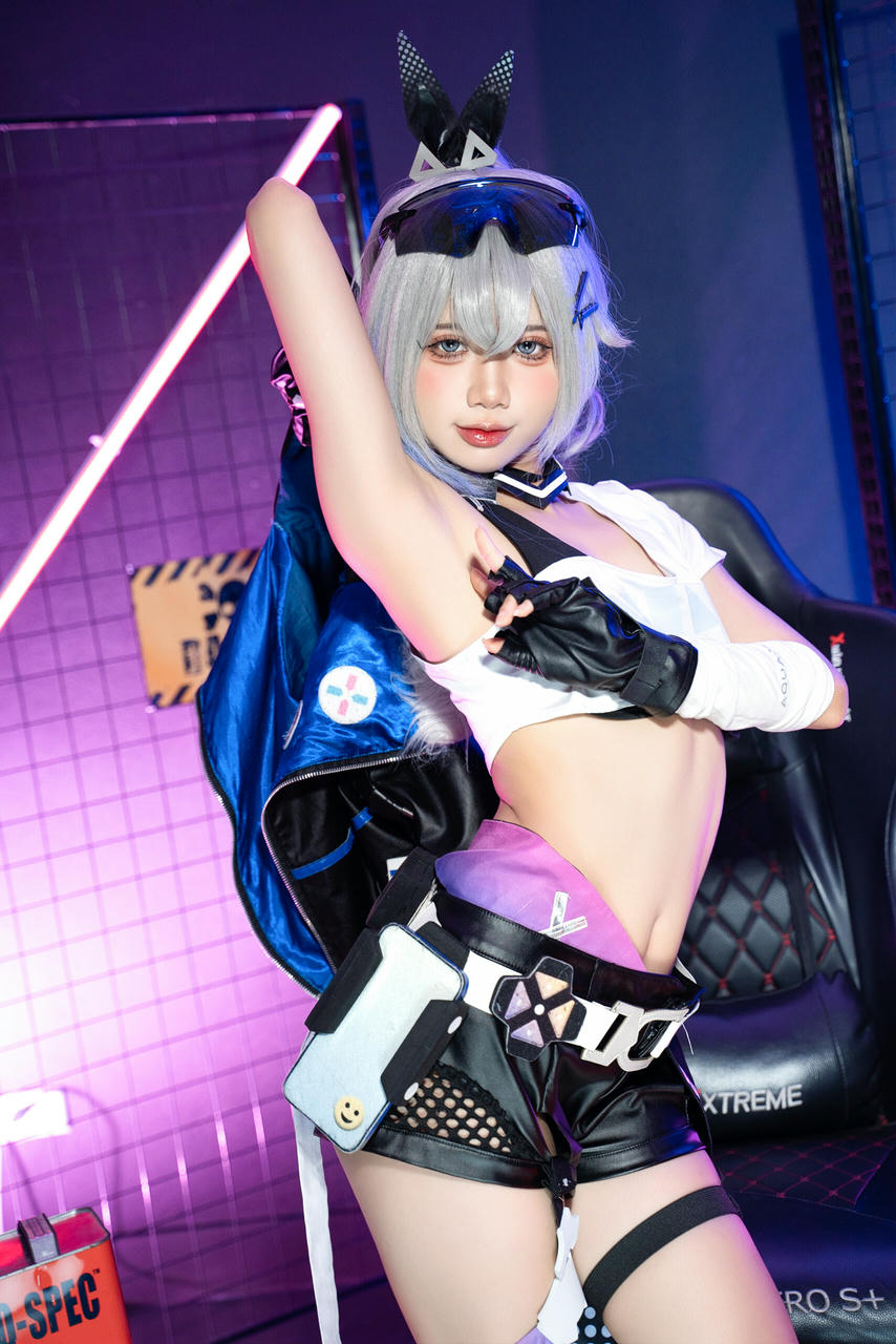 越南coser-PoppaChan NO.035 8月 SilverWolf [139P11V 1.20GB]_第1集
