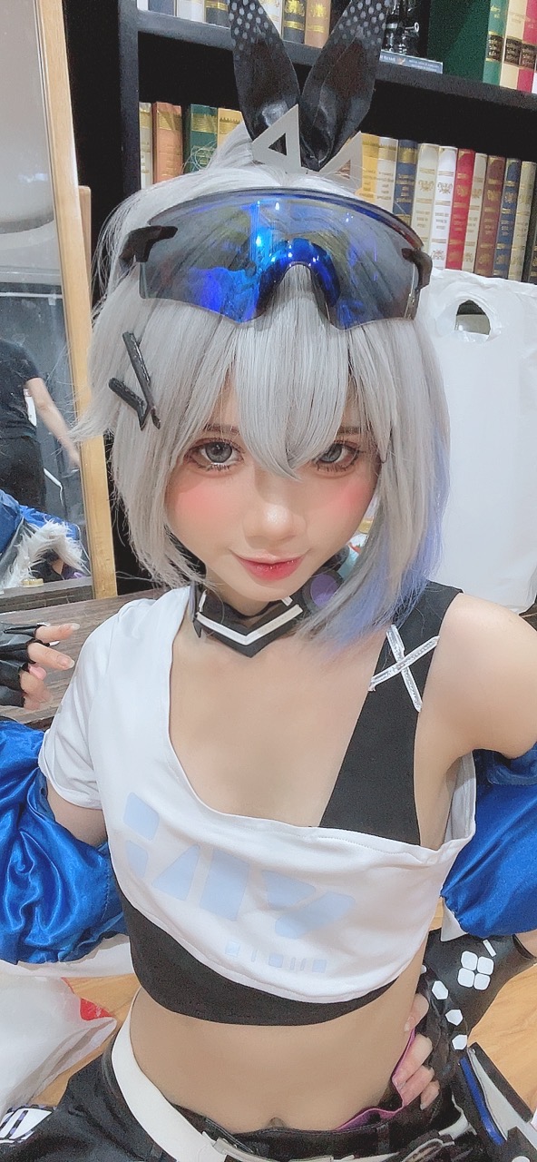越南coser-PoppaChan NO.035 8月 SilverWolf [139P11V 1.20GB]-Selfies_第1集