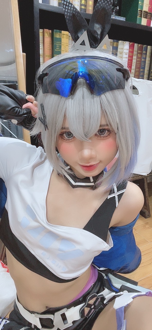 越南coser-PoppaChan NO.035 8月 SilverWolf [139P11V 1.20GB]-Selfies_第1集