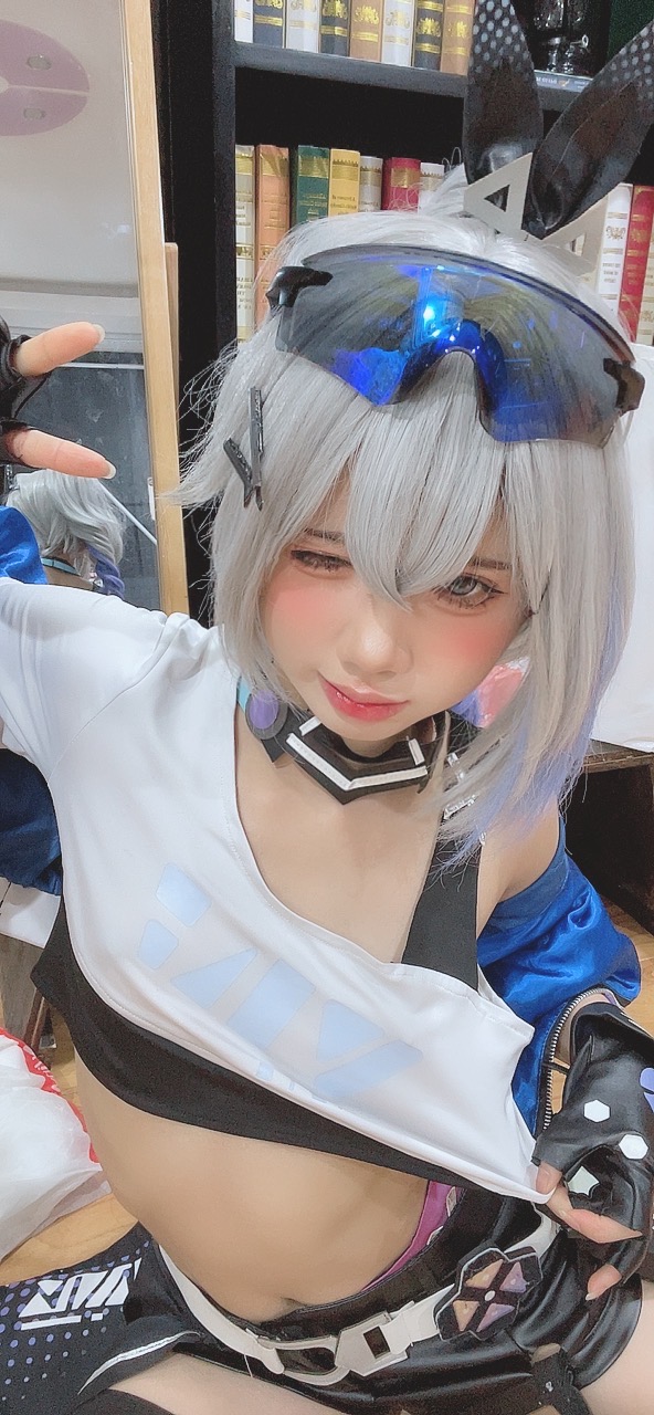 越南coser-PoppaChan NO.035 8月 SilverWolf [139P11V 1.20GB]-Selfies_第1集