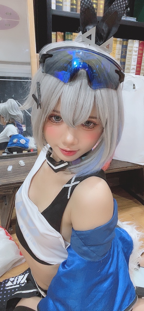 越南coser-PoppaChan NO.035 8月 SilverWolf [139P11V 1.20GB]-Selfies_第1集