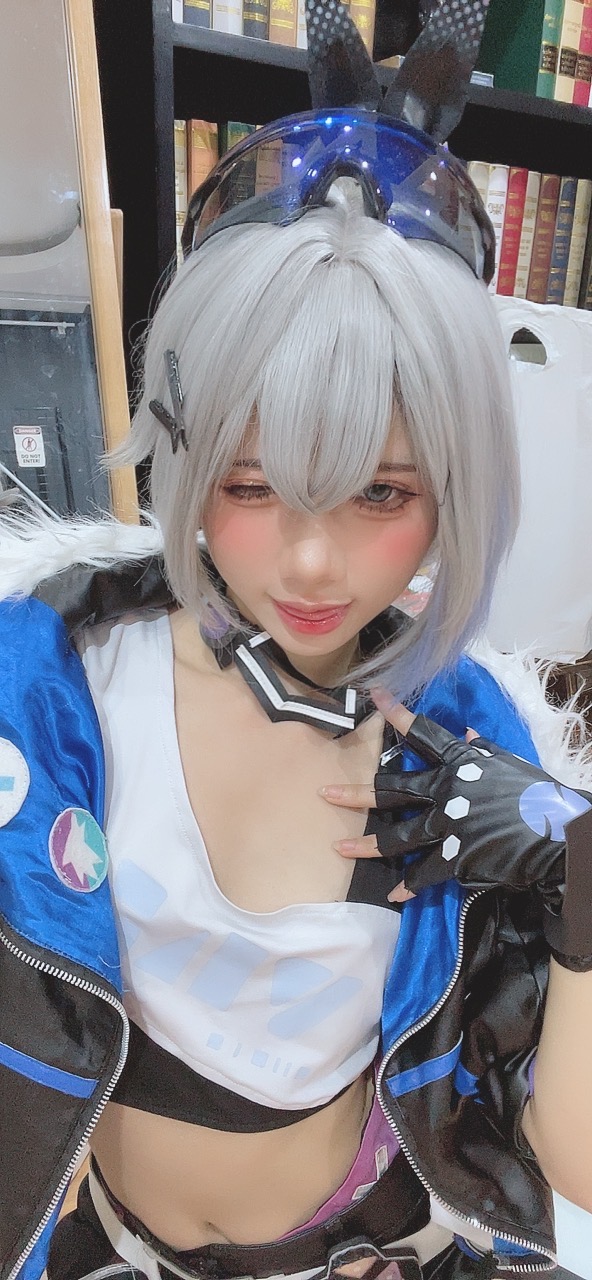 越南coser-PoppaChan NO.035 8月 SilverWolf [139P11V 1.20GB]-Selfies_第1集