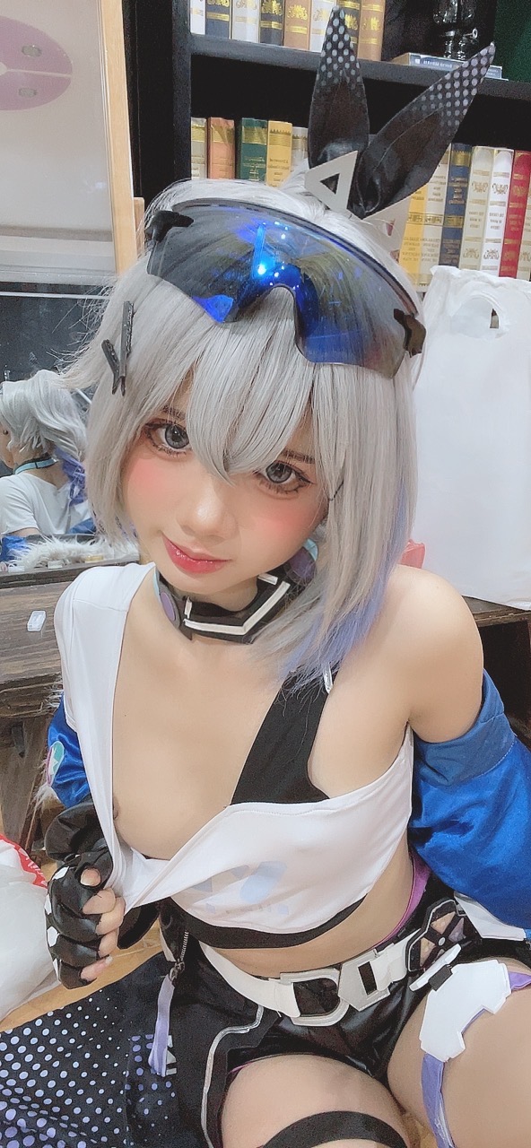 越南coser-PoppaChan NO.035 8月 SilverWolf [139P11V 1.20GB]-Selfies_第2集