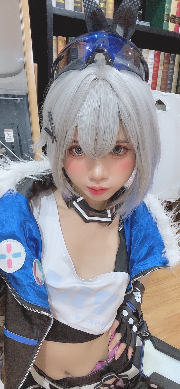 越南coser-PoppaChan NO.035 8月 SilverWolf [139P11V 1.20GB]-Selfies_第1集