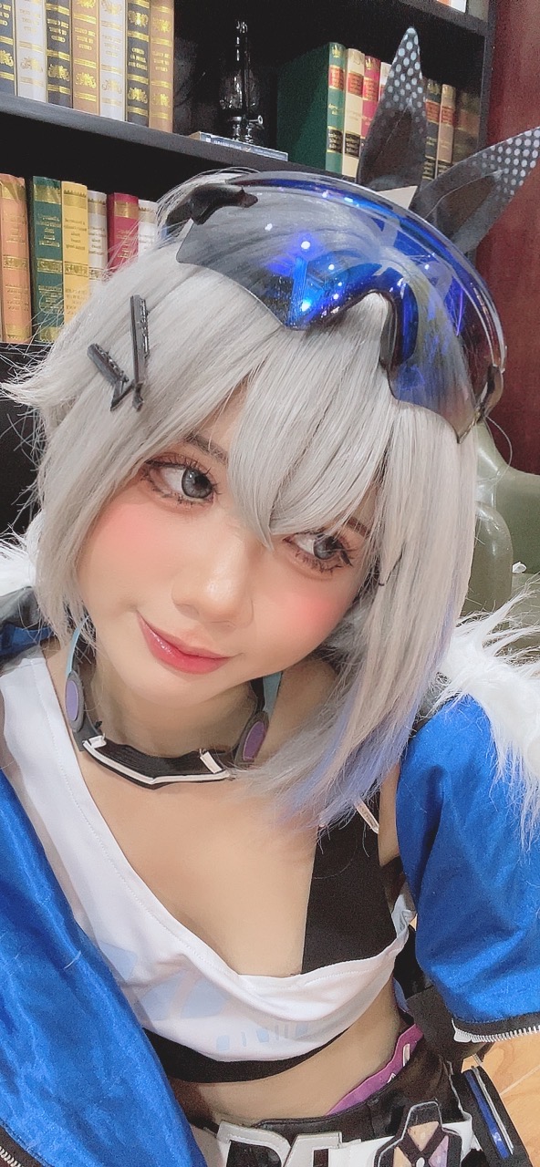 越南coser-PoppaChan NO.035 8月 SilverWolf [139P11V 1.20GB]-Selfies_第2集