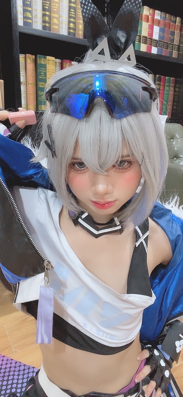 越南coser-PoppaChan NO.035 8月 SilverWolf [139P11V 1.20GB]-Selfies_第2集