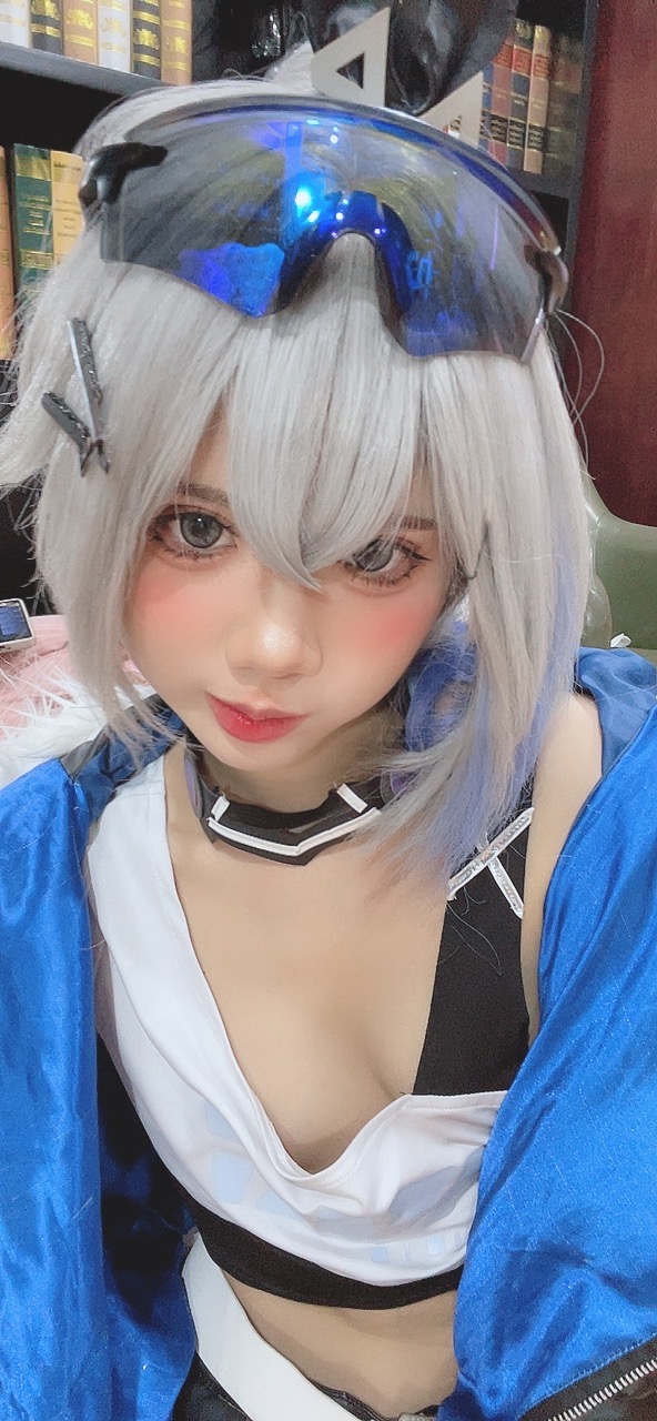 越南coser-PoppaChan NO.035 8月 SilverWolf [139P11V 1.20GB]-Selfies_第2集