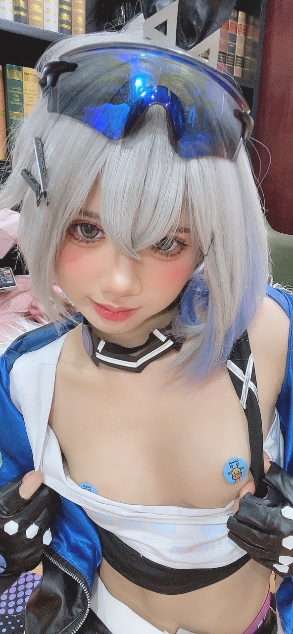 越南coser-PoppaChan NO.035 8月 SilverWolf [139P11V 1.20GB]-Selfies_第2集