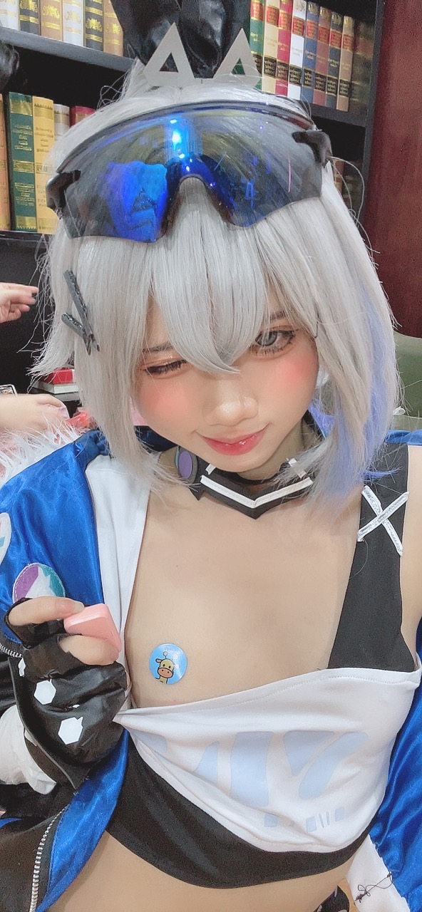 越南coser-PoppaChan NO.035 8月 SilverWolf [139P11V 1.20GB]-Selfies_第2集