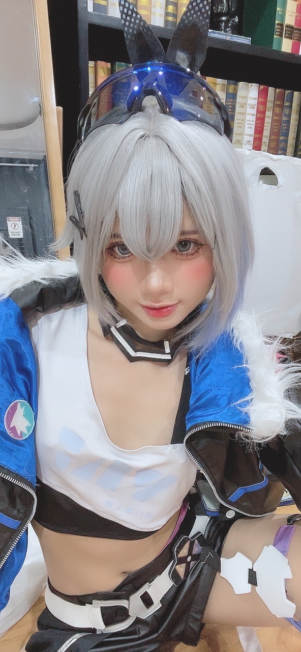 越南coser-PoppaChan NO.035 8月 SilverWolf [139P11V 1.20GB]-Selfies_第1集