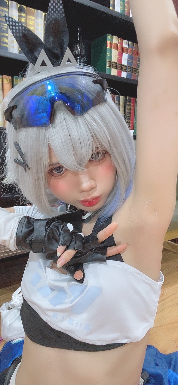 越南coser-PoppaChan NO.035 8月 SilverWolf [139P11V 1.20GB]-Selfies_第3集