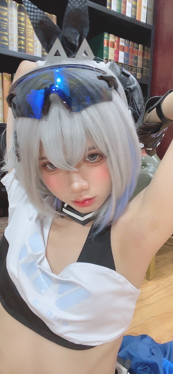 越南coser-PoppaChan NO.035 8月 SilverWolf [139P11V 1.20GB]-Selfies_第3集