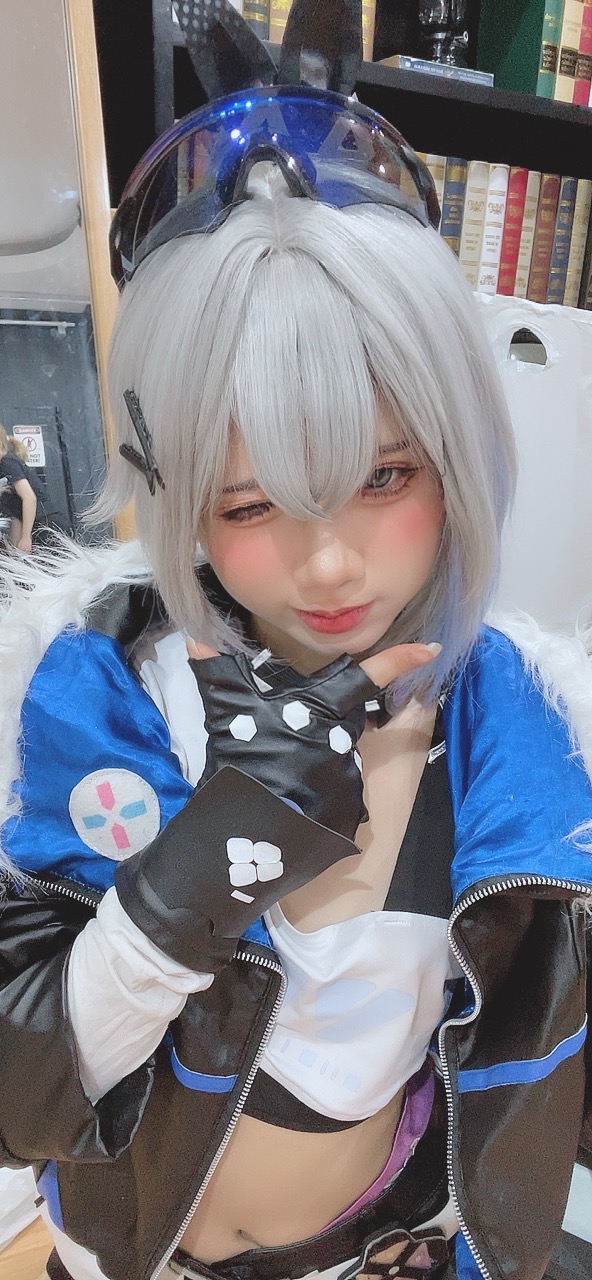 越南coser-PoppaChan NO.035 8月 SilverWolf [139P11V 1.20GB]-Selfies_第1集