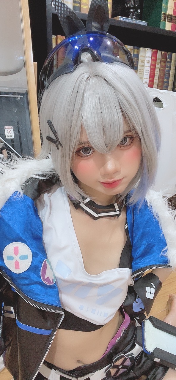 越南coser-PoppaChan NO.035 8月 SilverWolf [139P11V 1.20GB]-Selfies_第1集