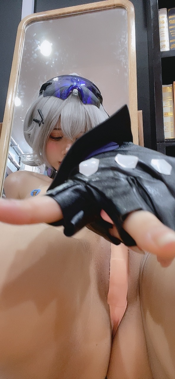 越南coser-PoppaChan NO.035 8月 SilverWolf [139P11V 1.20GB]-Selfies_第5集