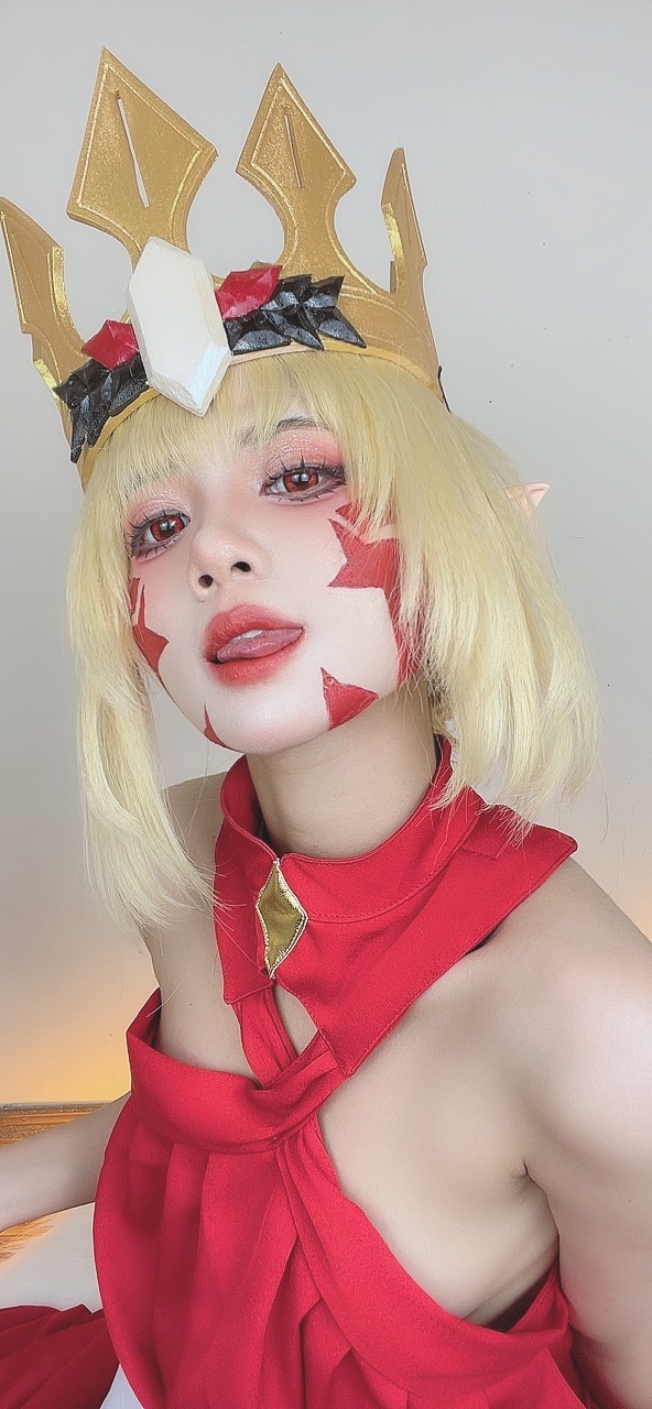 越南coser-PoppaChan NO.039 Draco Beast (FGO) [109P10V-681MB]-Selfies_第1集