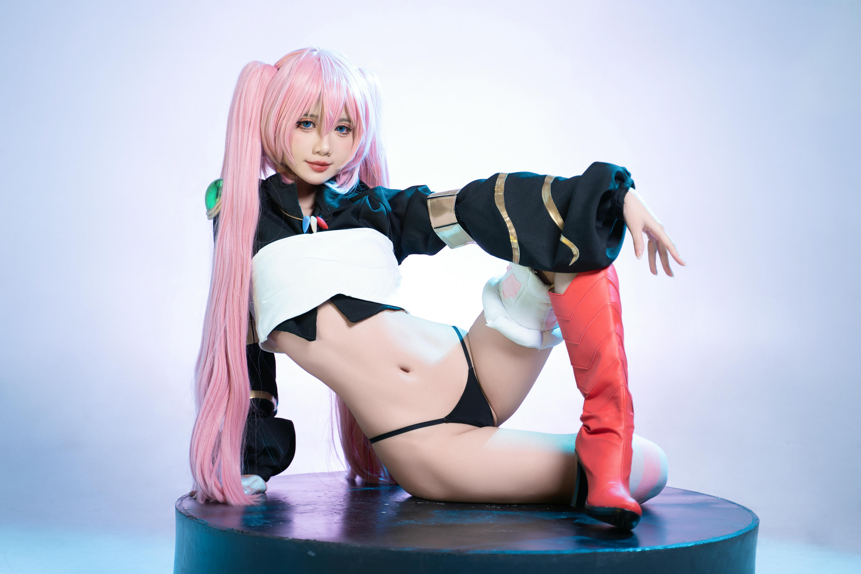 越南coser-PoppaChan NO.041 Milim Nava (Tensei Shitara Slime Datta Ken) [119P8V-766MB]_第1集